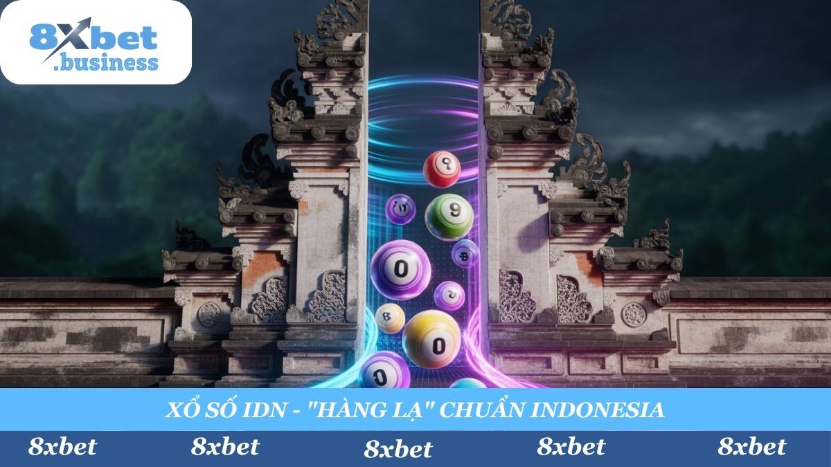 Trải nghiệm "hàng lạ" Xổ Số IDN 8xbet – sảnh xổ số "chuẩn" Indonesia. Lối chơi độc đáo, "xanh chín" 100% và tỷ lệ ăn thưởng "khủng".